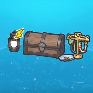 Habitat Treasure Chest And Sparkling Jewels in Pokemon Pokopia