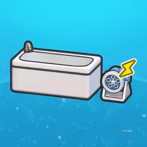 Habitat Bubbly Bathtub in Pokemon Pokopia
