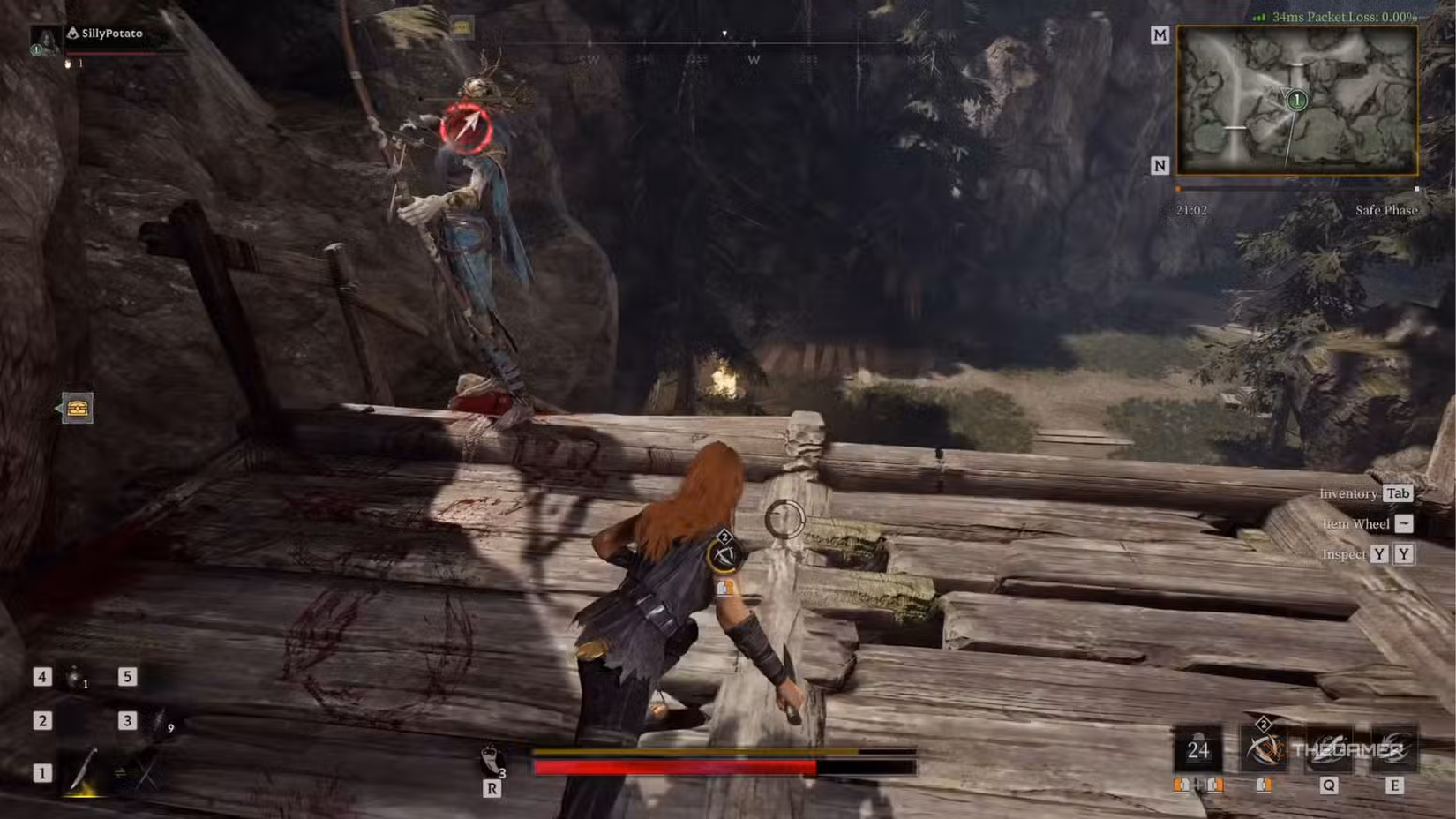 Evitare l’attacco di un arciere in Mistfall Hunter