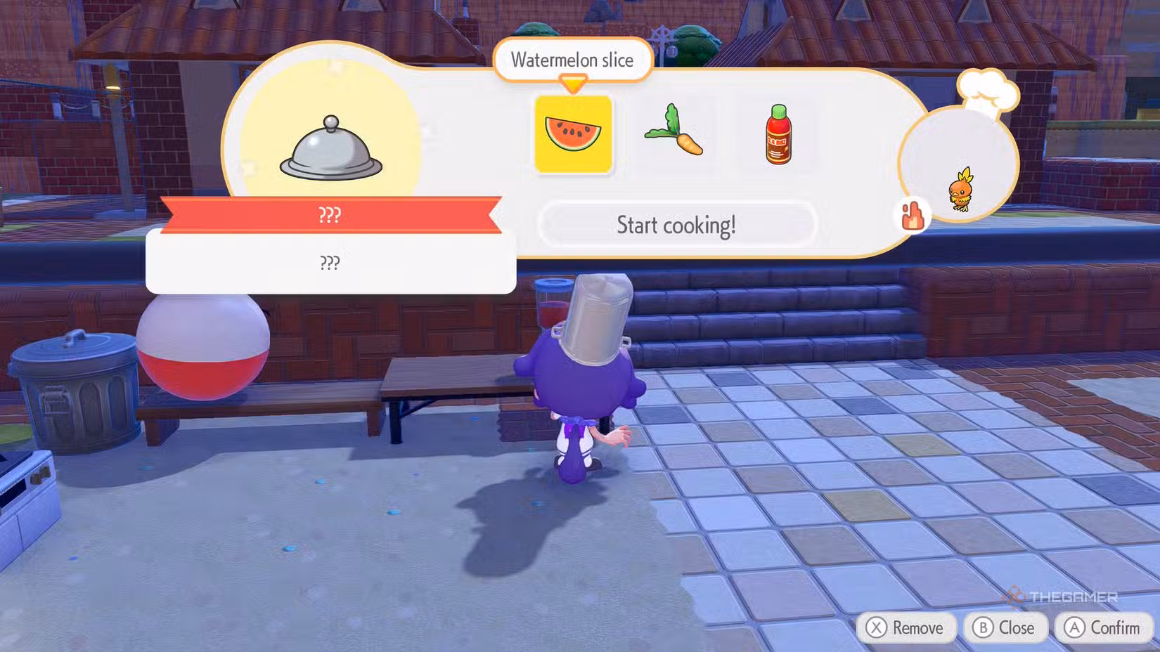Ditto prepara un nuovo piatto nella cucina di Pokemon Pokopia