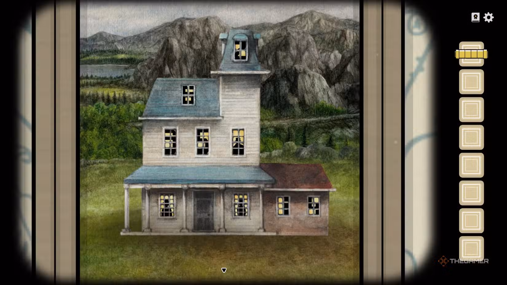 Puzzle del dipinto della casa in Servant of the Lake