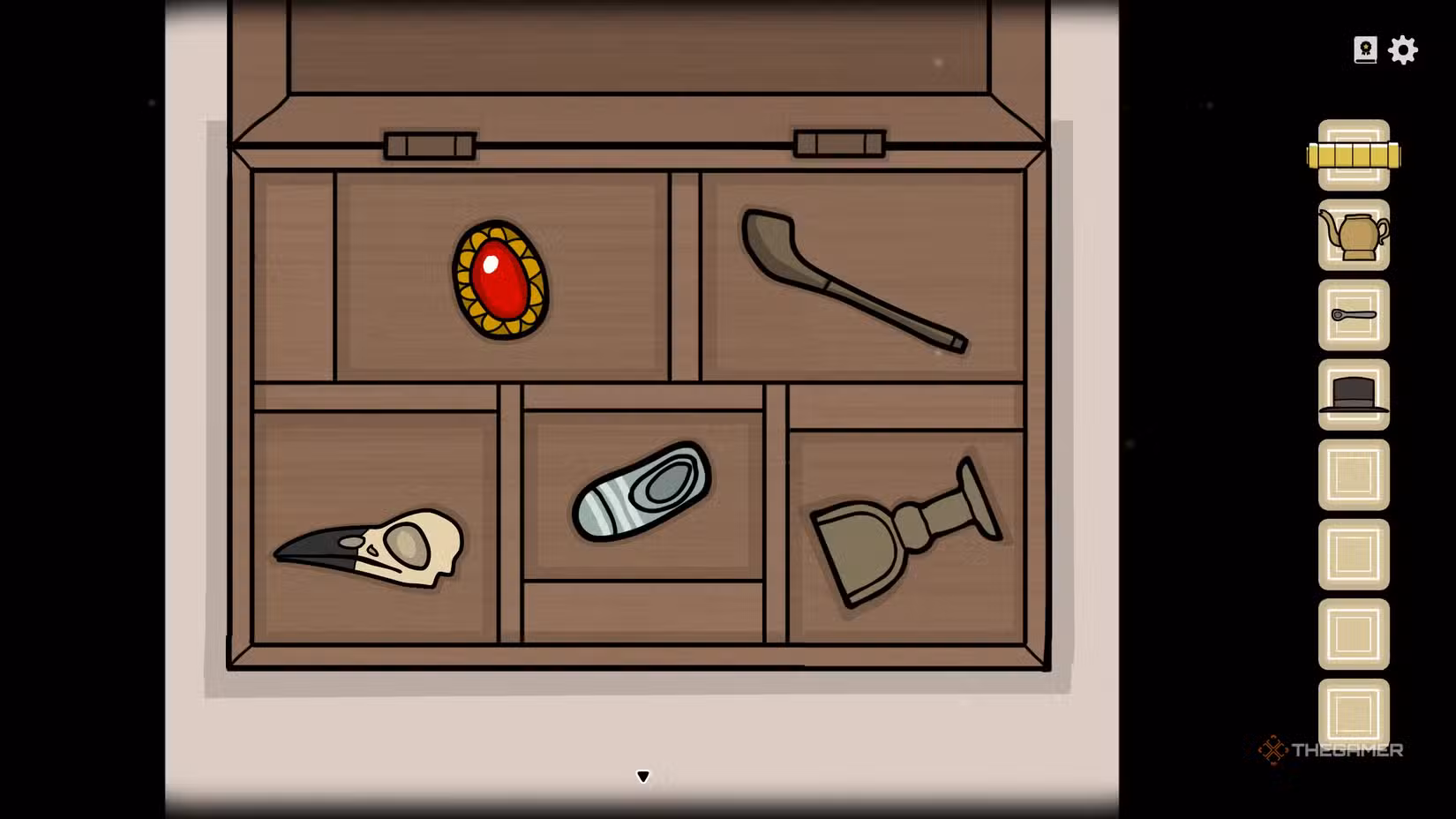 Soluzione del puzzle della scatola di Servant of the Lake