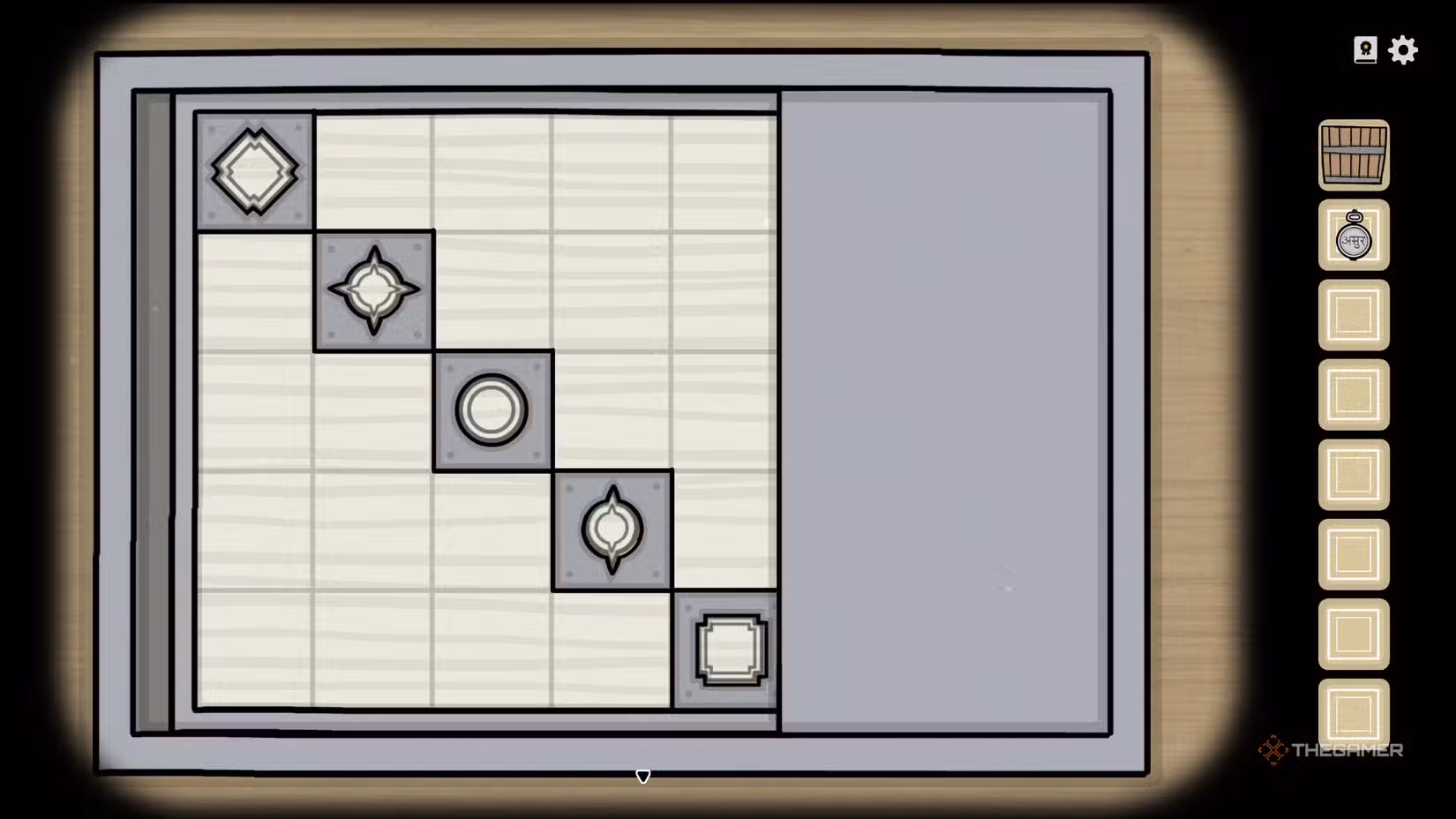 Soluzione del puzzle delle piastrelle mobili