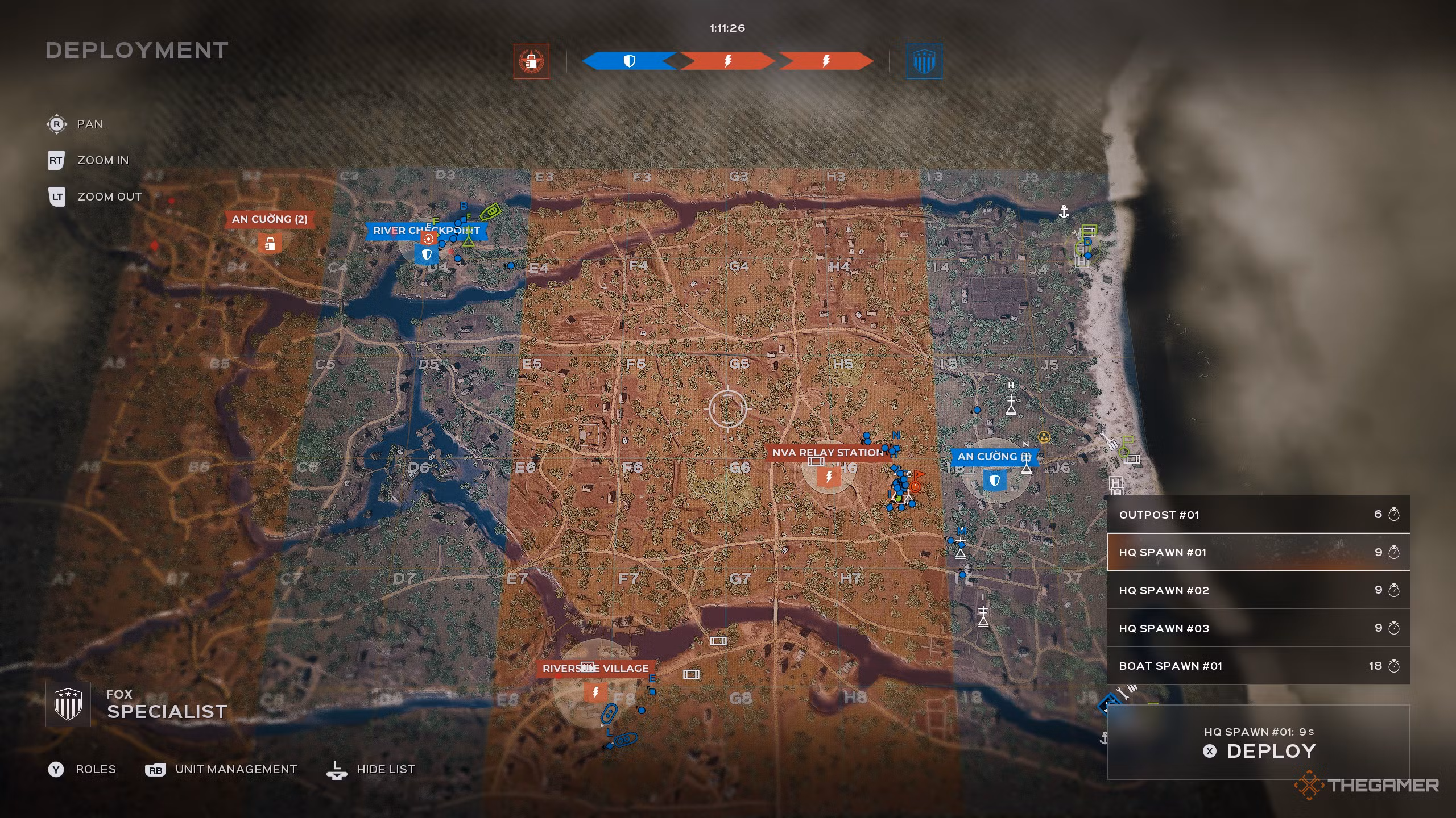 Strategia di controllo nella modalità Domination di Hell Let Loose: Vietnam