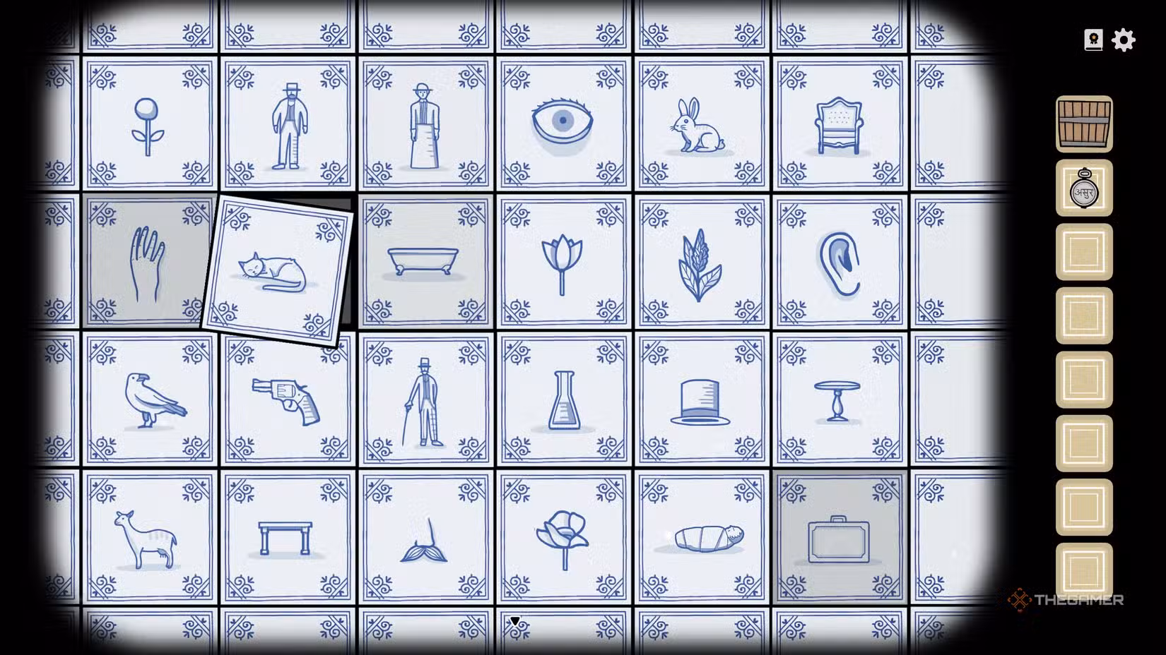 Puzzle a piastrelle del bagno