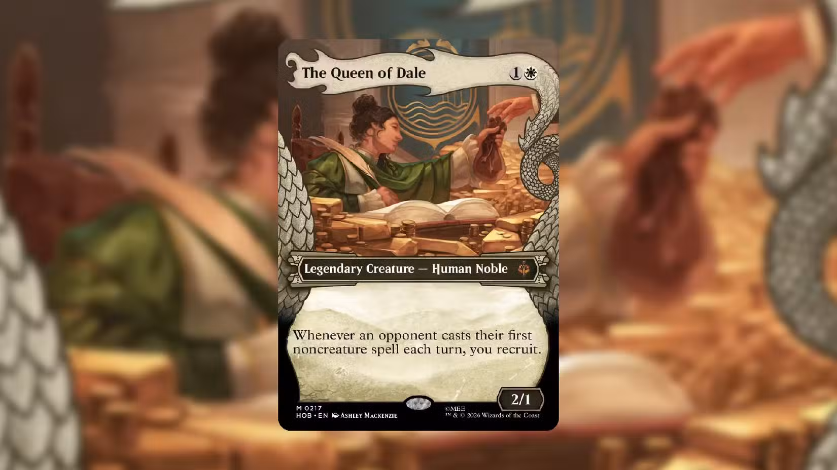 The Queen of Dale, creatura recluta di Magic The Hobbit