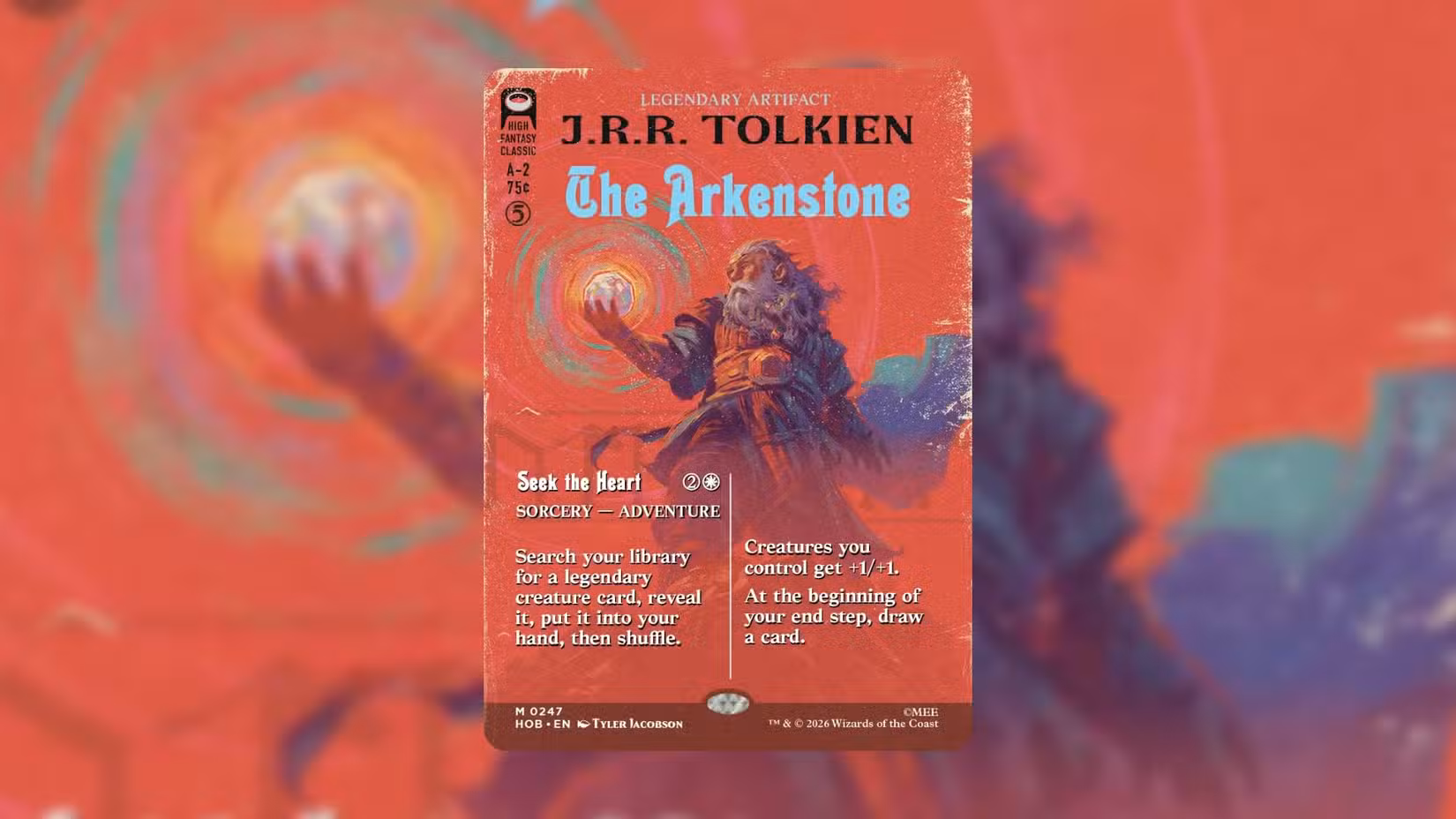 The Arkenstone, artefatto leggendario di Magic The Hobbit