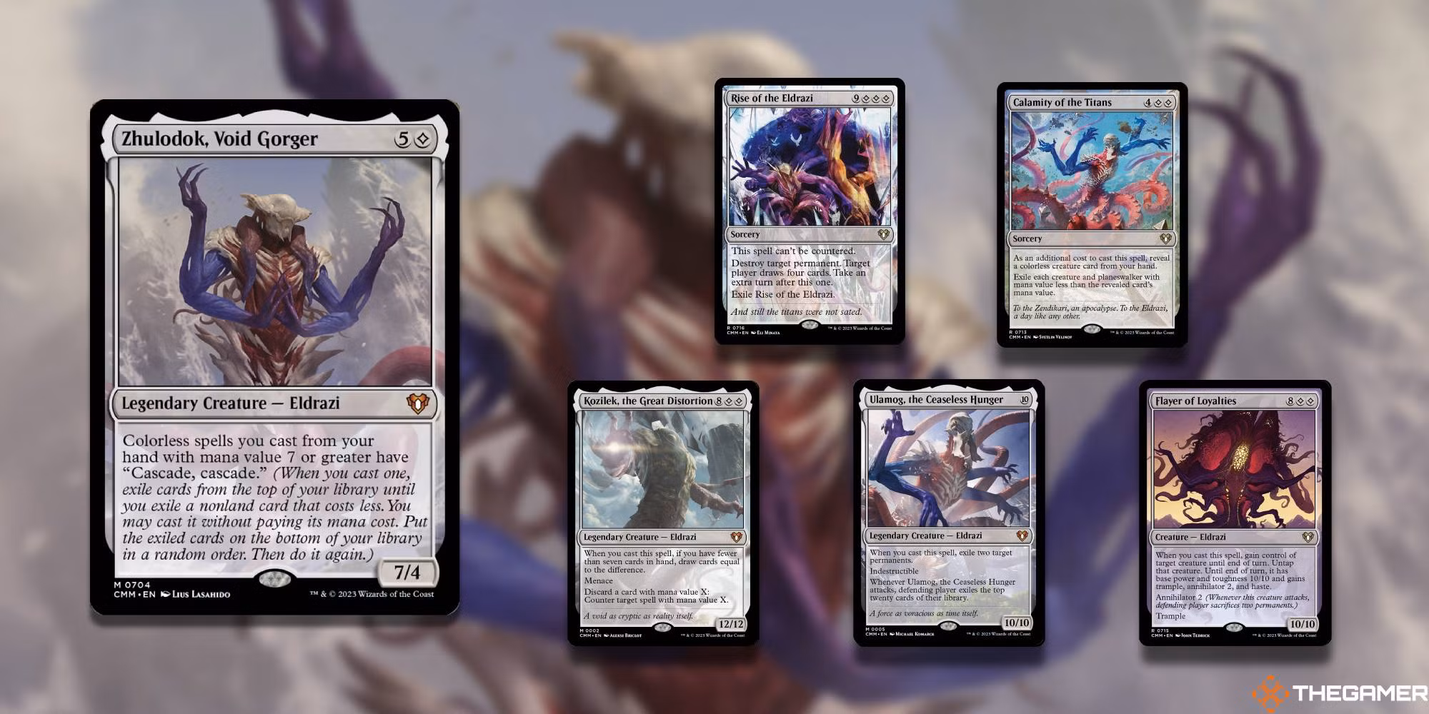 Eldrazi Unbound, deck precon Commander Masters