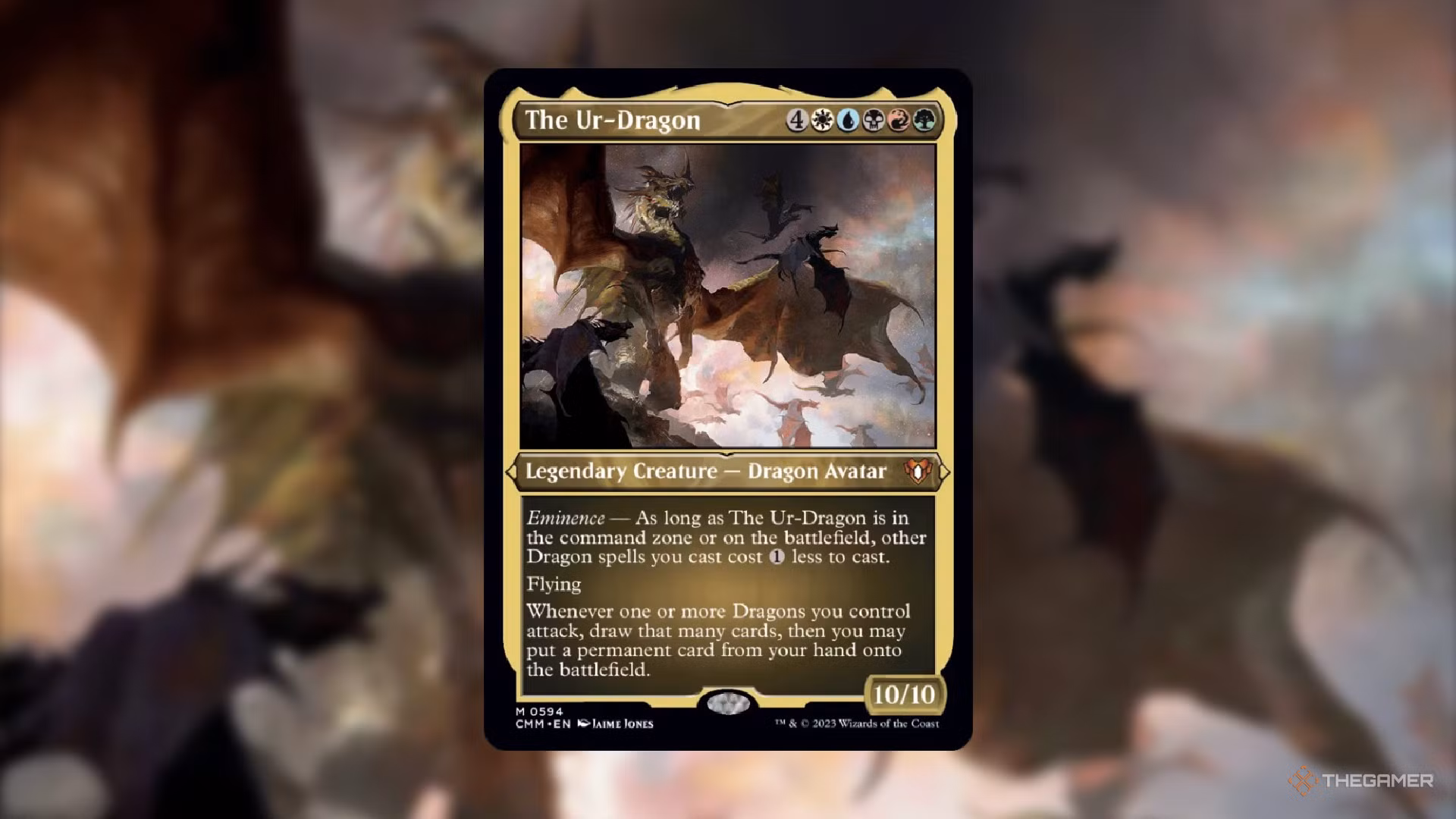 The Ur-Dragon, comandante del deck Draconic Domination
