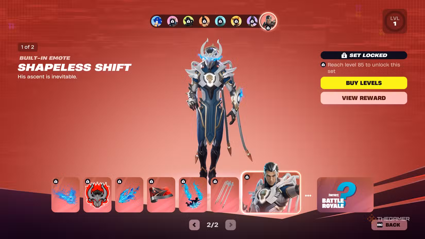 Ricompense di Geno – pagina 2 del Battle Pass di Fortnite