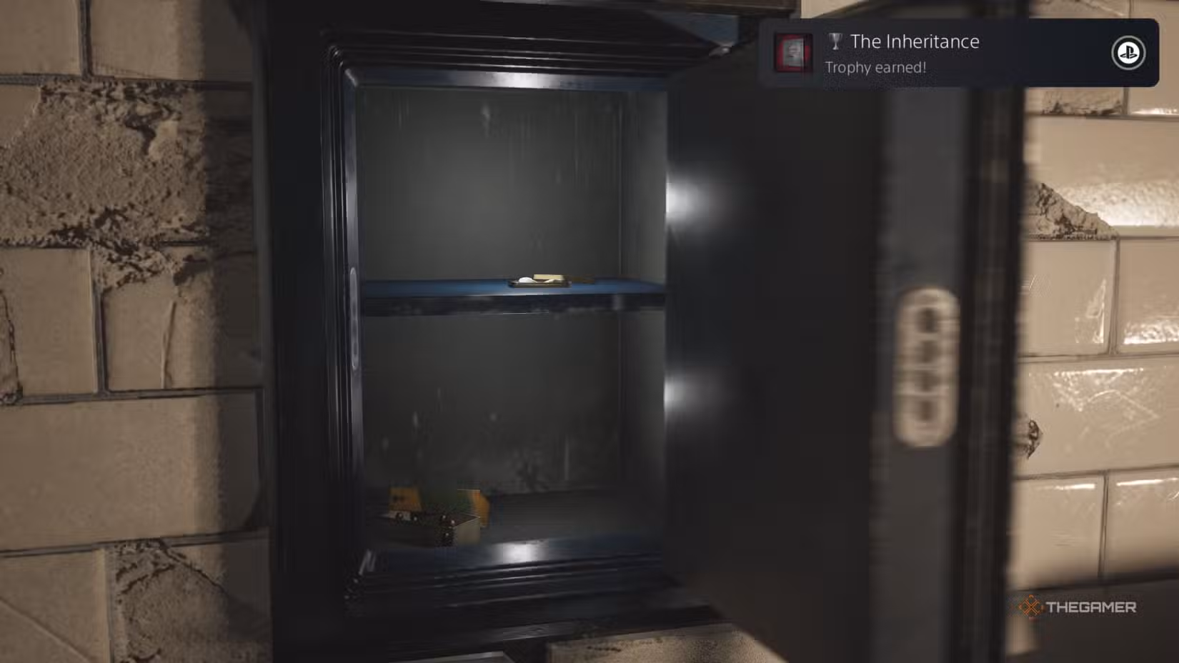 Apertura della cassaforte della cucina e sblocco del trofeo in The Sinking City 2