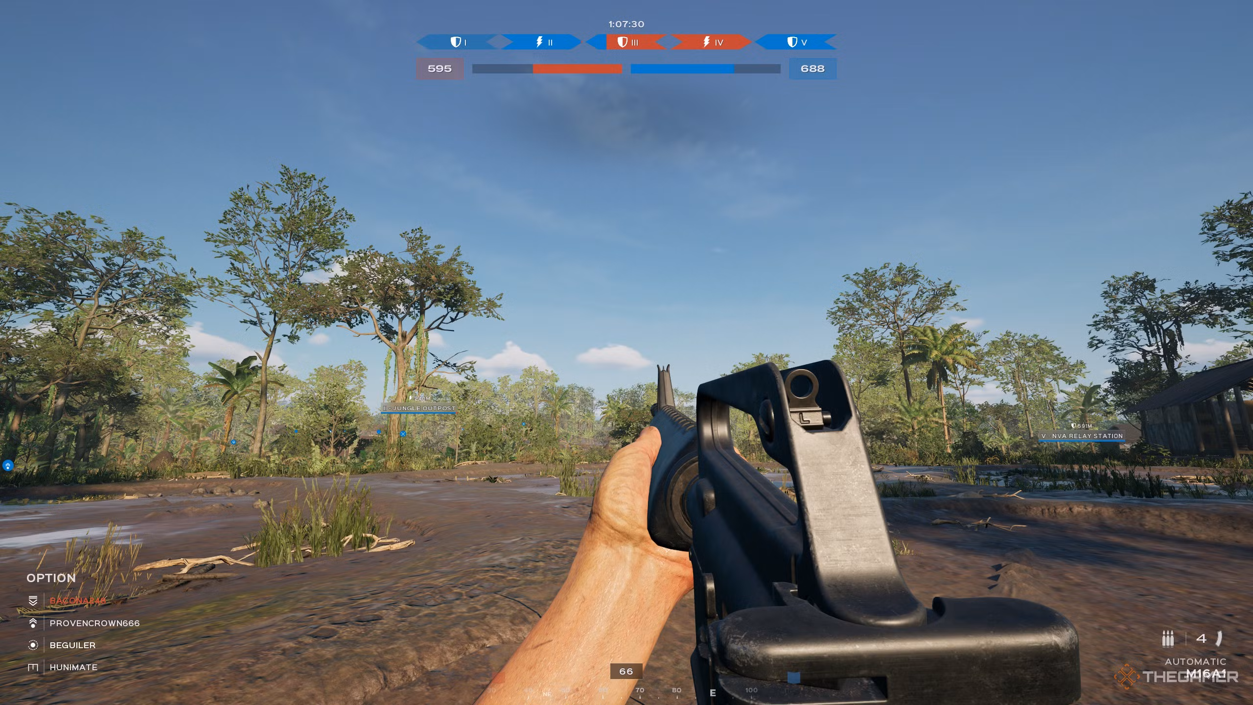 Schermata di impostazione del crossplay in Hell Let Loose: Vietnam