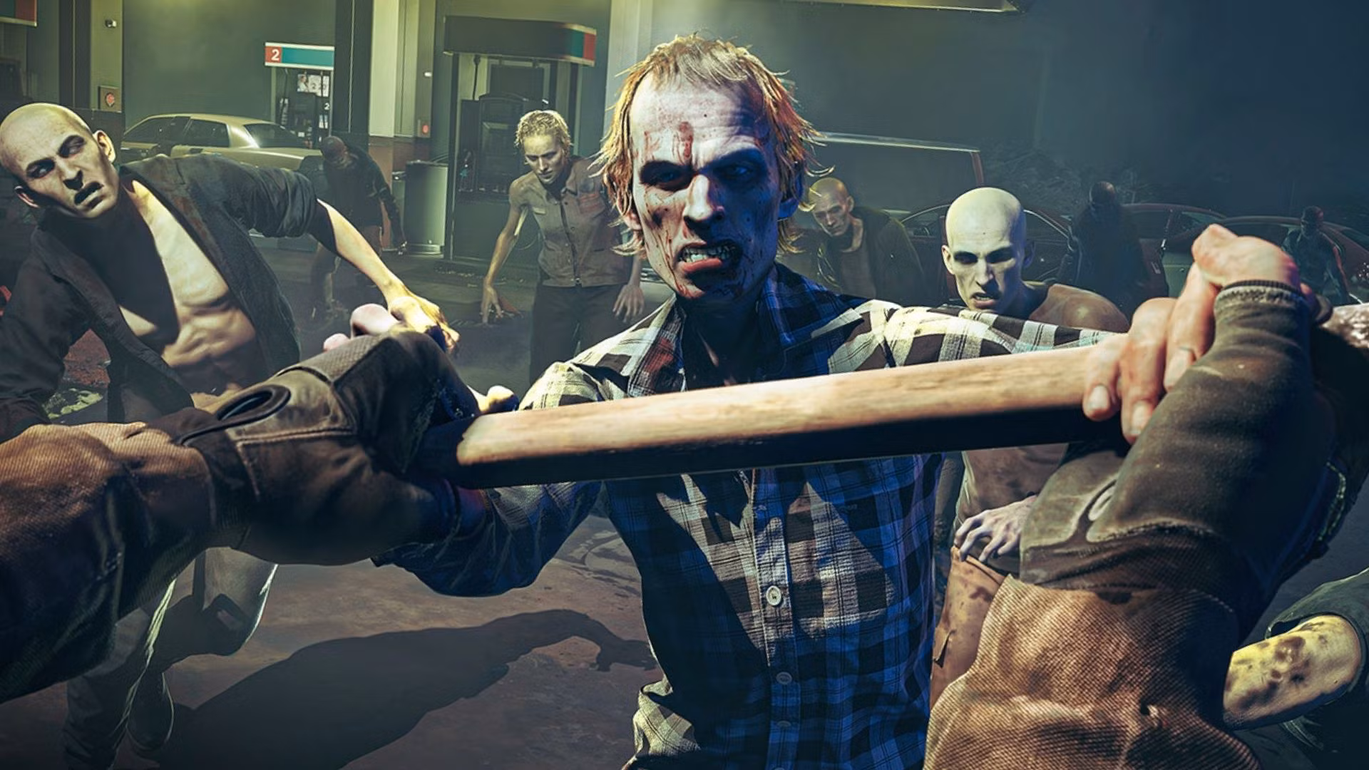 Combatente che affronta un'orda di zombie in No More Room in Hell 2
