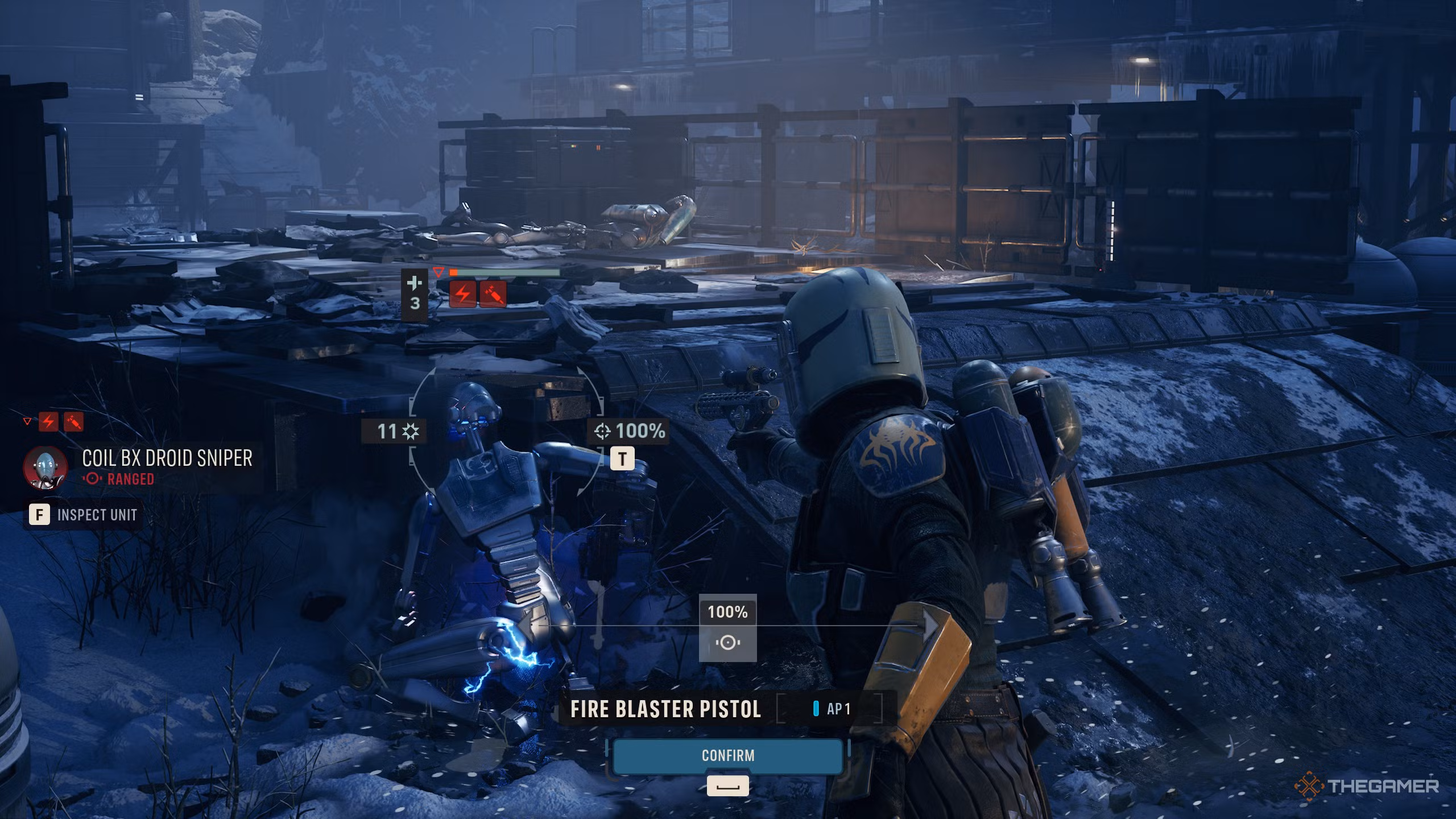 Giocatore che completa tutti i capitoli in Star Wars Zero Company.